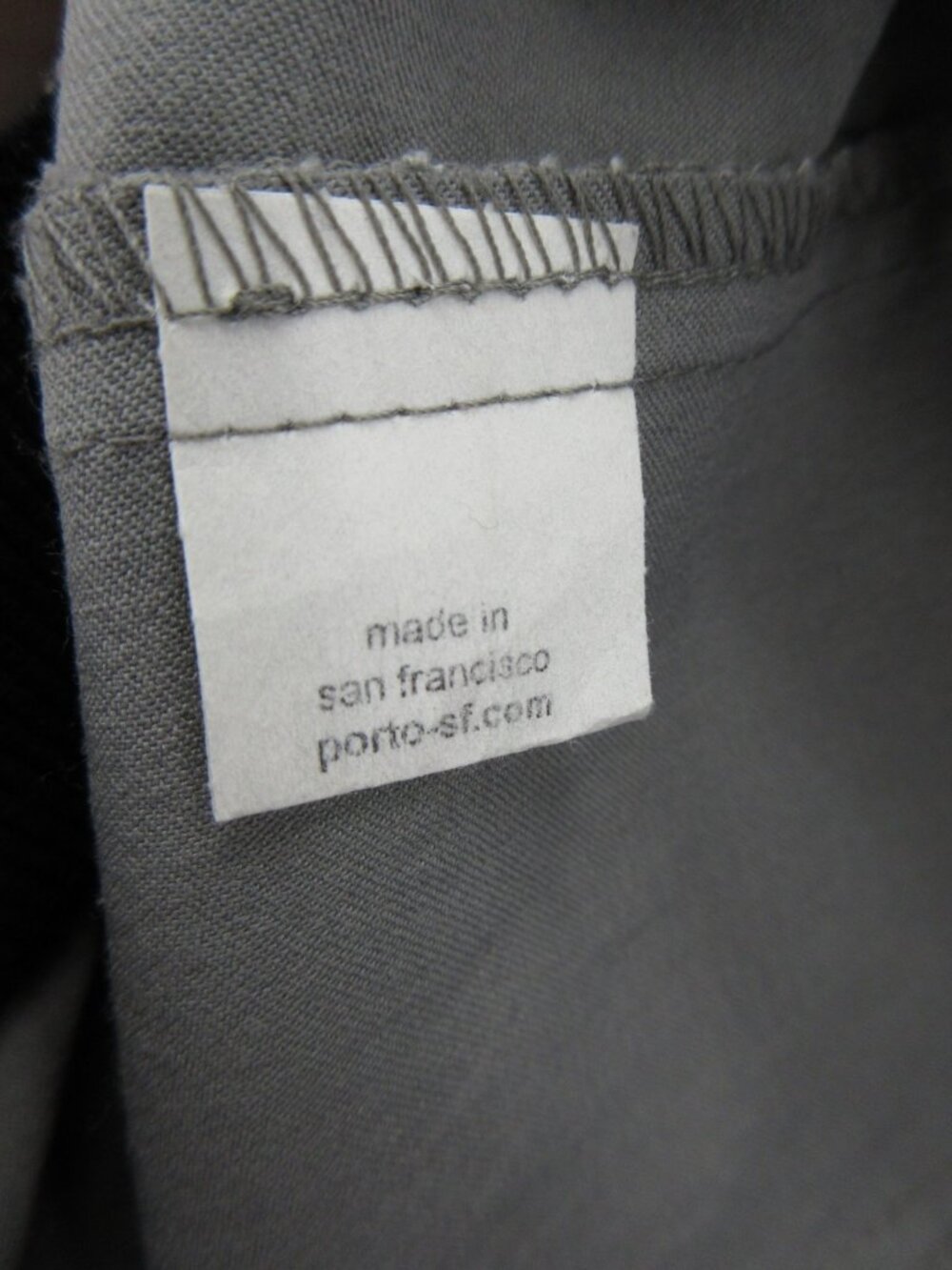 Porto Pants 3 Wide Leg Cropped Trousers Slit San Francisco Large * - Picture 8 of 11